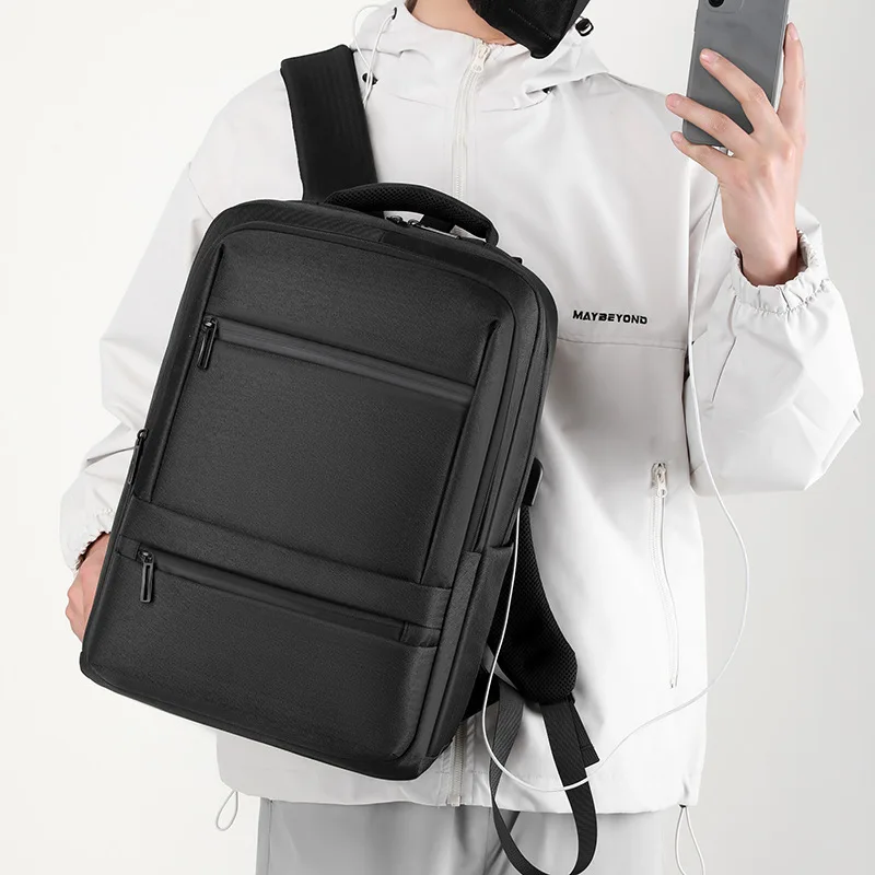 Multifunctional usb computer bag short business trip travel leisure backpack backpack large capacity