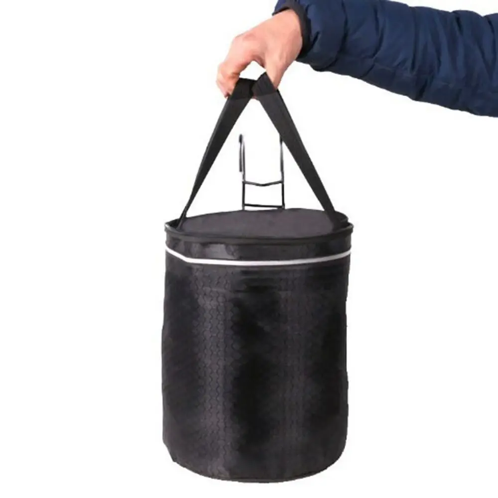 

Разноцветная велосипедная корзина, пластиковая/холщовая полая сумка для хранения велосипеда, черная корзина на руль скутера, задние аксессуары для велоспорта