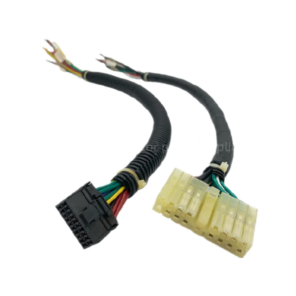 

For Doosan Daewoo DH150 200 220 215 225-7 300 420 Throttle Board Pair Plug Socket Display Plug Wiring Harness Excavator Parts