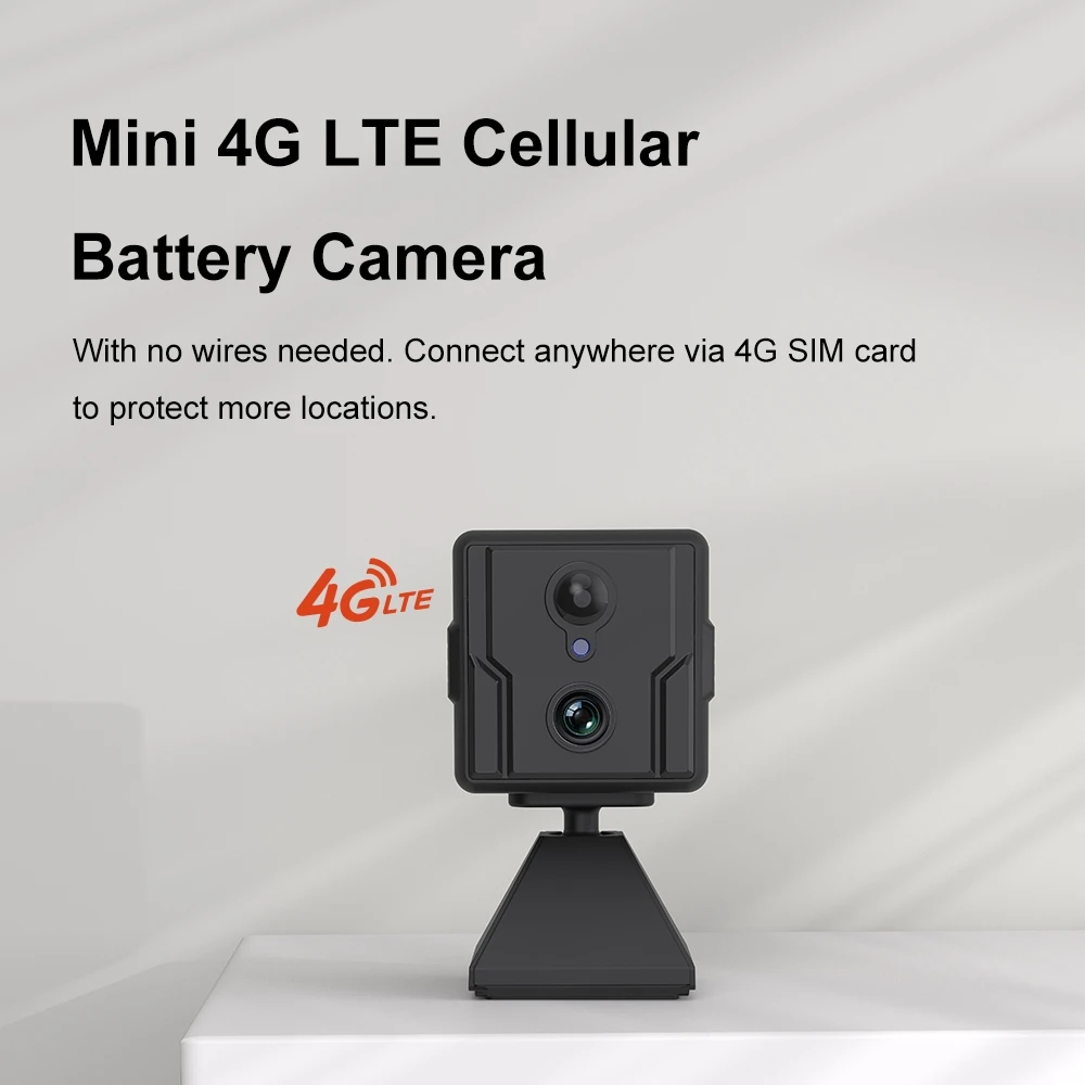 Imagem -04 - Mini Car Dash Câmera com Visão Noturna Wifi 1080p Cartão Sim Vigilância por Vídeo Detecção Pir Cctv Suporte para Câmera Modo dv 4g