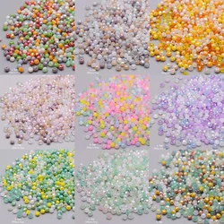 New Color 4mm 200pcs/bag Rondelle Faceted Crystal Glass Beads Round Loose Spacer Beads for Jewelry Making DIY Necklace Bracelet