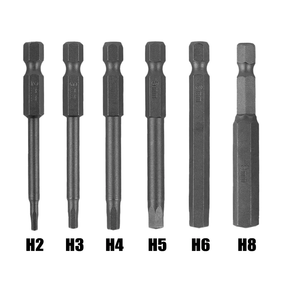 Screwdriver Bit Convenient and Easy to Use Magnetic Hexagon Screwdriver Bit Suitable for All Electric and Manual Tools