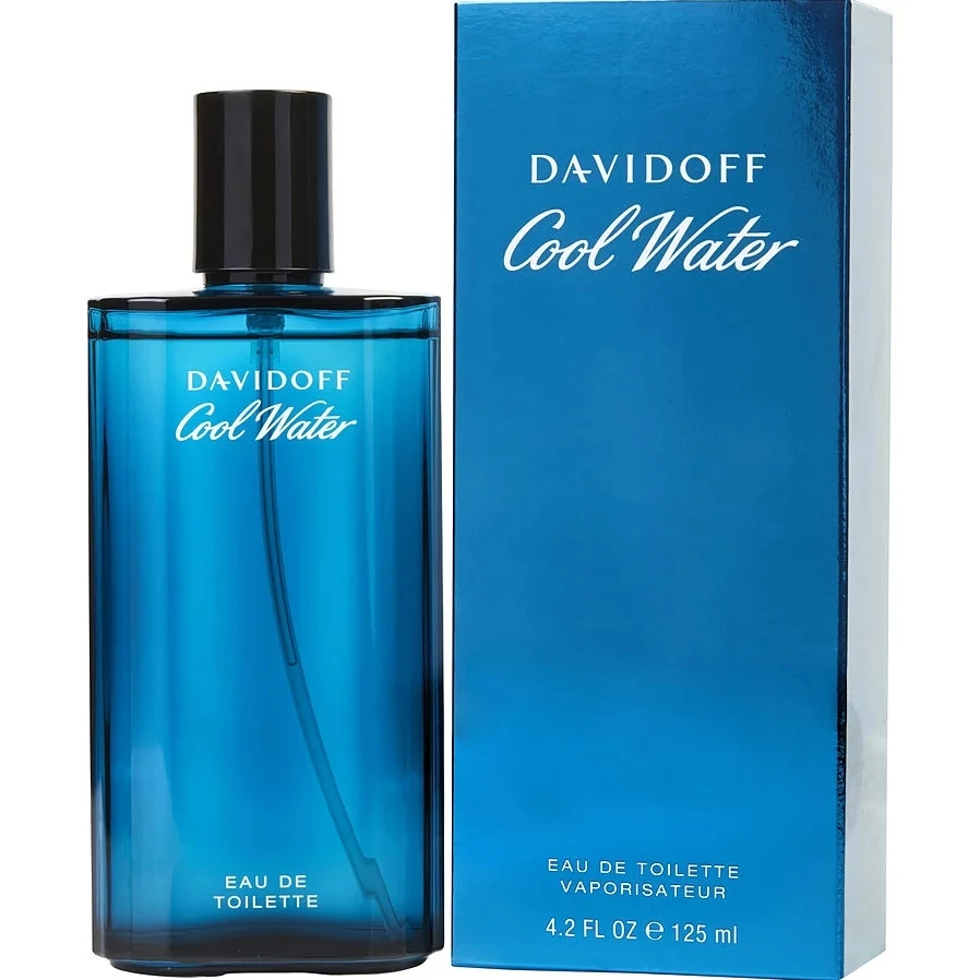 Davidoff Cool Water Eau de Toilette for Men cool water fresh marine lasting 125ml