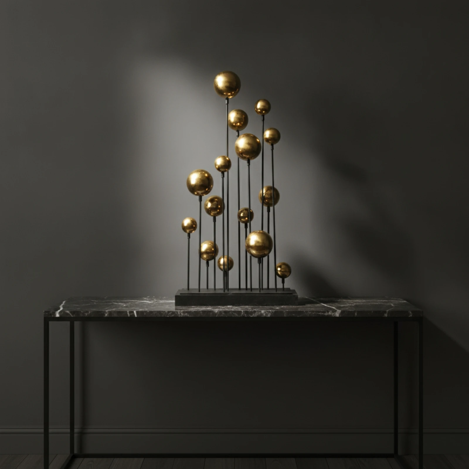 Tabletop Sculpture Reflective Geometric Sculpture Abstract Statue Aesthetic Decor Sleek for Homeowners, Living Room, Entryway
