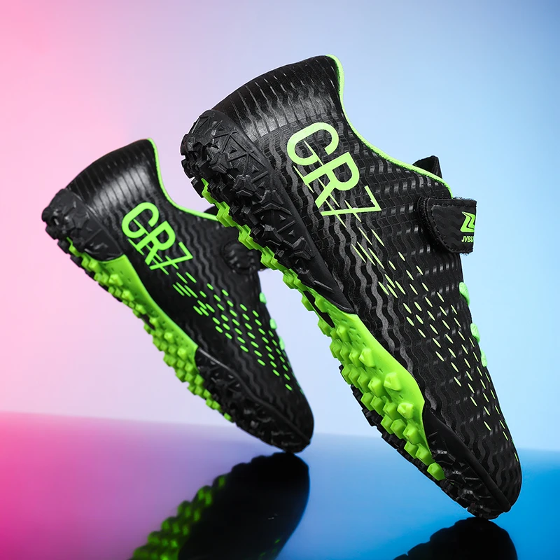 Neue Fußballschuhe für Herren und Kinder, Professionelle Rutschfeste Ultraleichte Stollenschuhe für Rasen, Fußball-Trainingsschuhe, Dropshipping – Detail 21