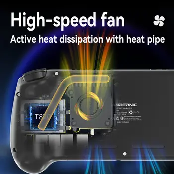 ANBERNIC RG556 復古掌上遊戲機 5.48吋 AMOLED 螢幕 WIFI 安卓遊戲播放器 支援 AI 助理串流 8 最佳銷售 安卓掌上型遊戲機 - №4