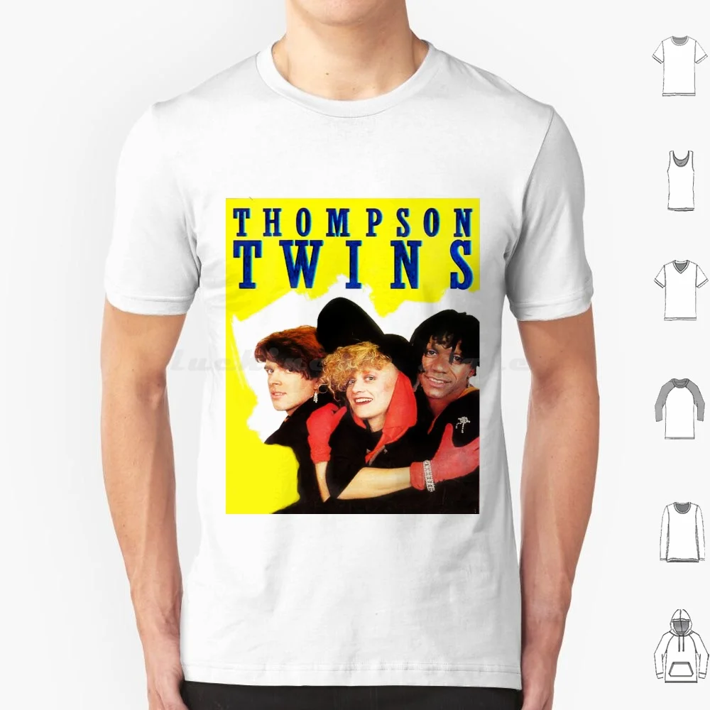 Thompson Twins Retro Design T-Shirt T Shirt Men Women Kids 6xl New Wave English Pop Human League 1980s Synth Synthesizer Top Of