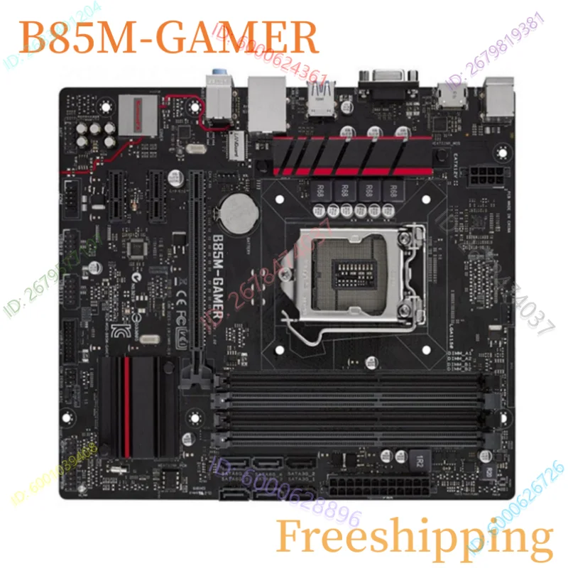 

For ASUS B85M-GAMER Motherboard LGA1150 DDR3 Mainboard 100% Tested Fully Work