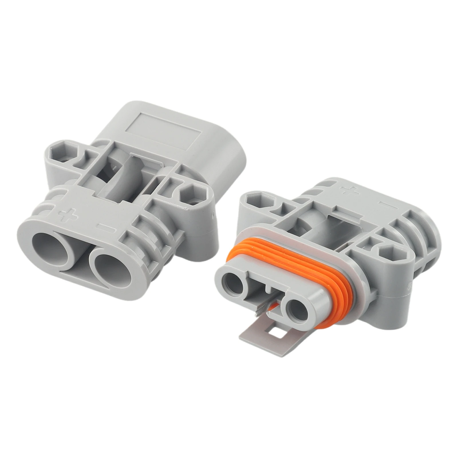 Pair Of  50 Amp 600V 6 For AWG Grey Forklift Cable Power Connectors Herramientas Power Tool Sets Taladros Multitool Woodworking