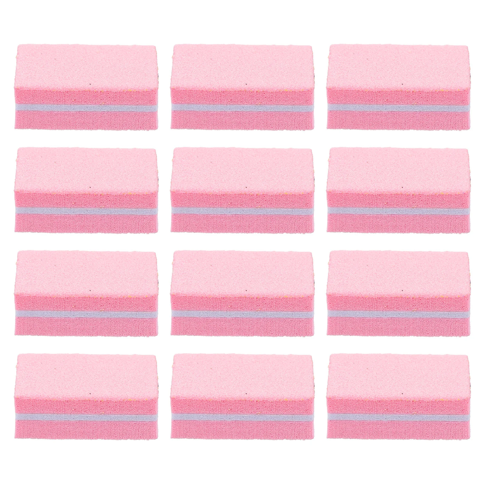 

50 Pcs Sponge File Nail Polishers Manicure Block Tools Polishing Files Care