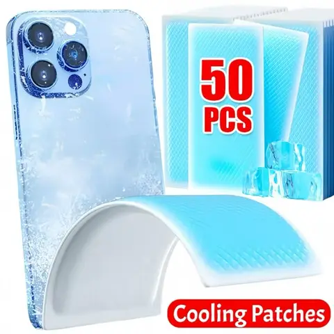 Phone Cooler Cooling Patchs for Gaming Mobile Phone Radiator Sticker Physical Gel Heatsink Summer Cooling Pad Cooling Stickers