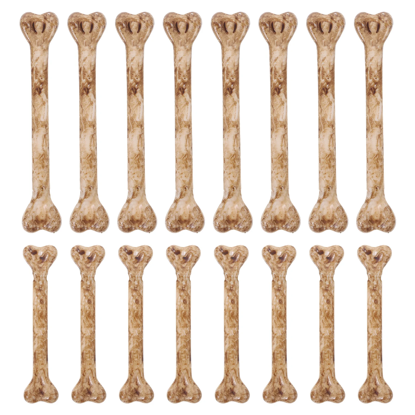 

20 Pcs Simulated Bone Decorations Durable DIY Small Bone Fake Props Charm Halloween Accessories Pet Supplies