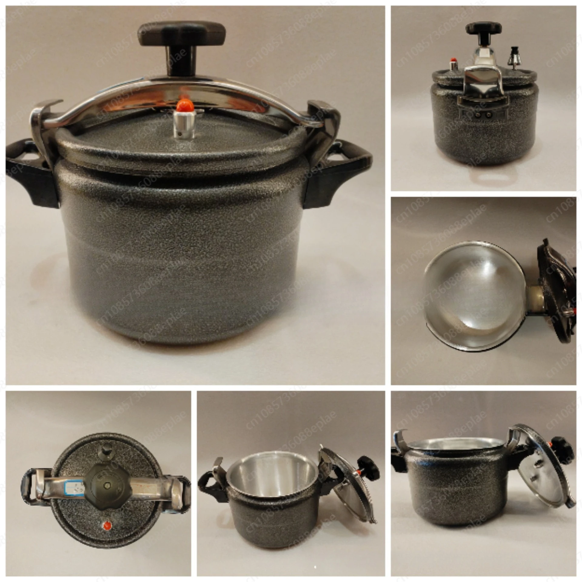 Field pressure cooker matte black safety explosion-proof thickened pressure cooker cross-border foreign trade pressure cooker