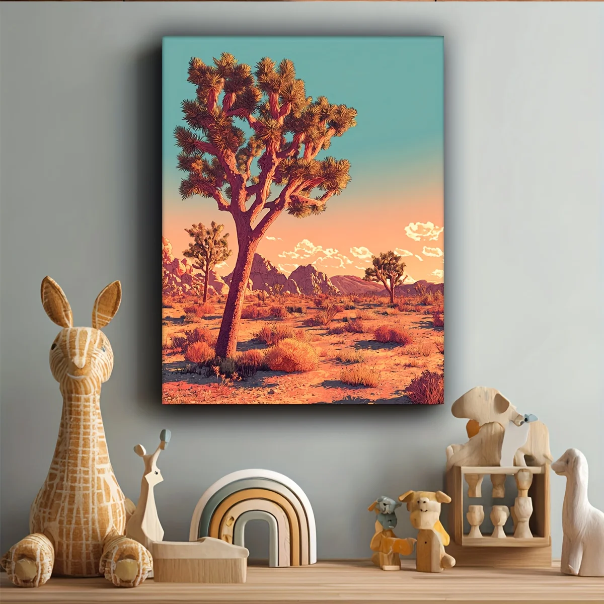 500/1000/1200/2000PCS Puzzle Medieval Modern Desert Scenery Jigsaw Modern Home Decor Family Interactive Gift Holiday Gifts