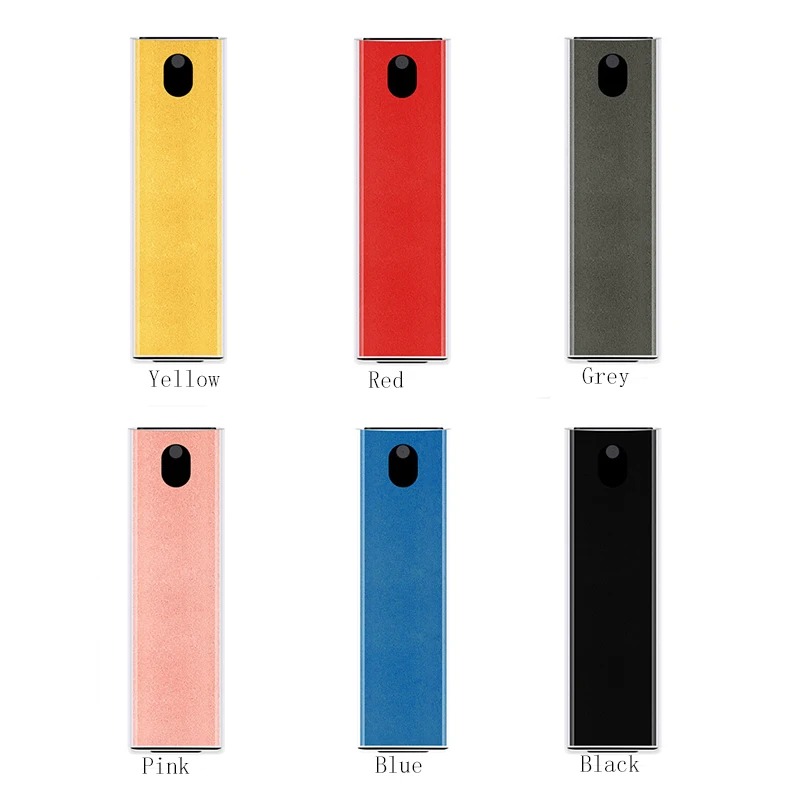 2 In 1 Phone Screen Cleaner Spray Computer Mobile Phone Screen Dust Remover Tool Microfiber Cloth For iPhone iPad Apple Polish