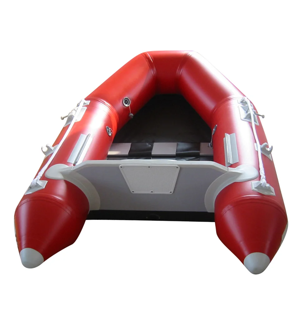 Comax Hot Sale Water Entertainment Family Slat Floor Fishing Inflatable Boat Cheap Fishing Boats