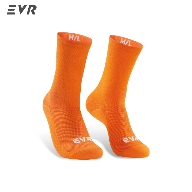 EVR Radsocken, professionelle Unisex-Radsocken für Rennrad, Mountainbike, Sportsocken, Strümpfe, hochelastisch, Zubehör für Laufen und Radfahren