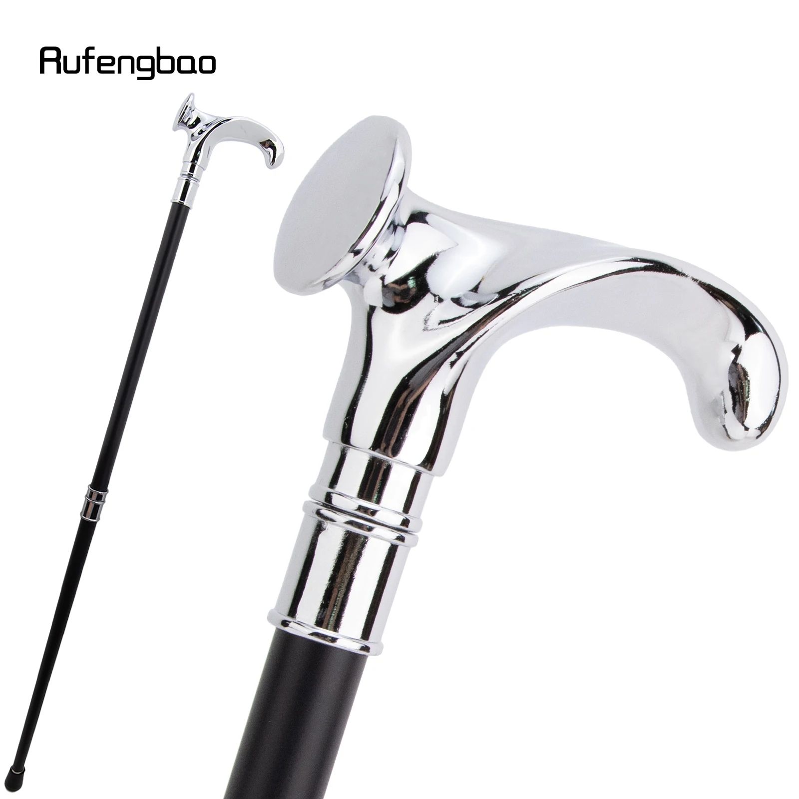 Bacchette da fata in lega ergonomica bianca Bastone da passeggio a spirale Bastone da passeggio per principessa Bacchetta Cosplay Bastone per festa di compleanno di nozze 92 cm