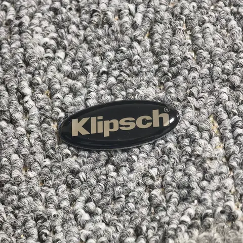 Emblem Badge Sticker for Klipsch Speakers and Other DIY Audio Devices