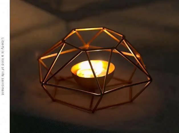 Decorating Tall For Weddings Candle Holders Geometric