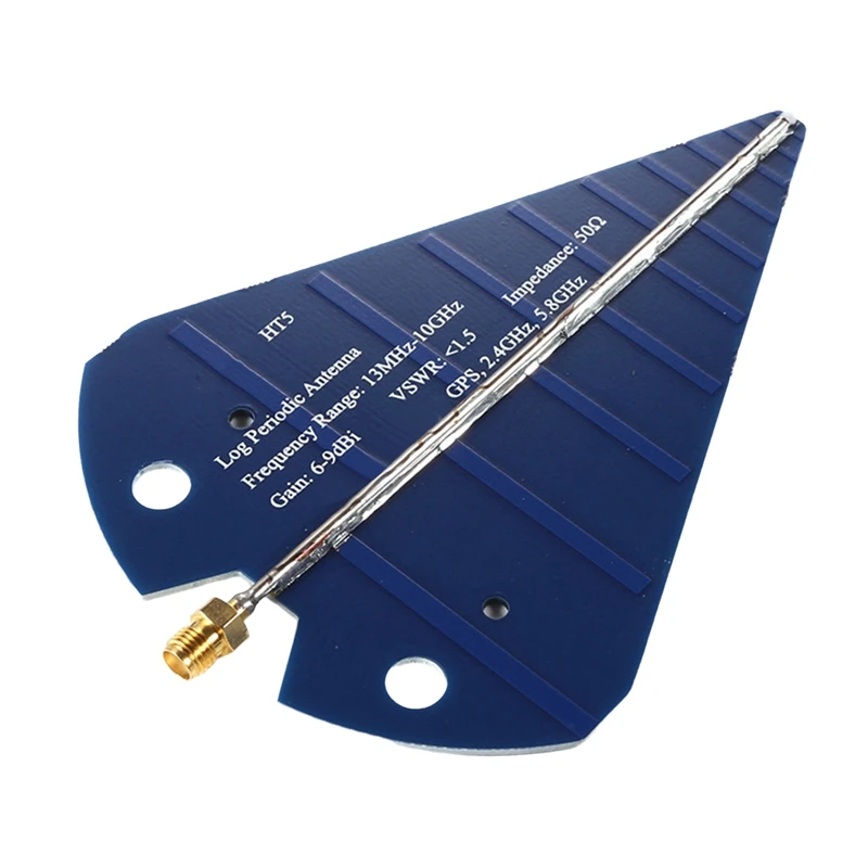 UWB Log Periodic Antenna HT5 Antenna 1575Mhz 2.4Ghz 5.8Ghz Mapping Wideband Antenna