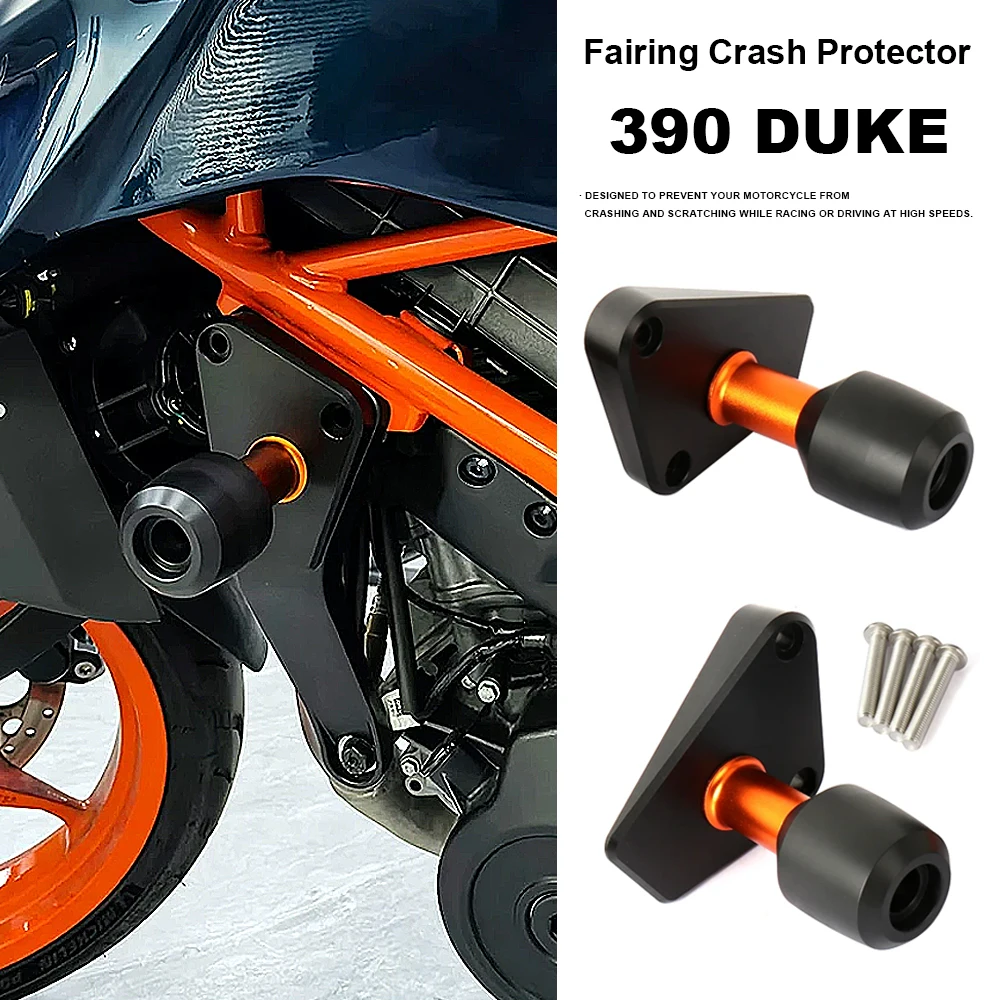 

New Frame Slider Crash Protector For 390 Duke 390Duke 390 DUKE 2024 Motorcycle Accessories Falling Protection Kit