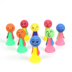 10pcs Cute Jumping Doll Spring Toy for Kids Birthday Party Favors Treat Boy Girl Guest Gifts School Prize Goodie Bag Fillers