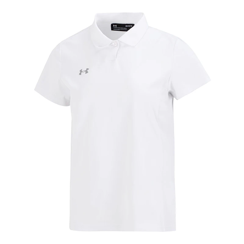 

Under Armour Polo Shirt for Women, Breathable, Comfortable, Casual, Sports, Lapel, Short-Sleeved T-Shirt Top 23500510-100