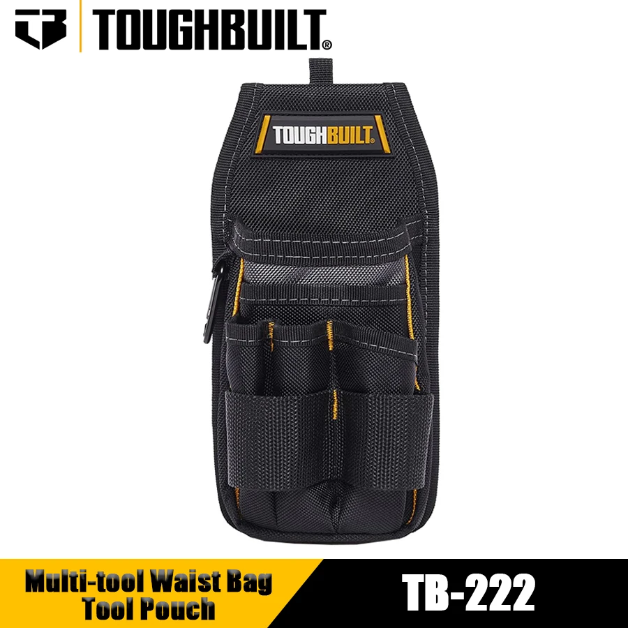 TOUGHBUILT TB-222 Multi-tool Waist Bag Pouch Outdoor Portable Organizer Pouch Multifunctional Waist Pack Tool bag Tool Pouch