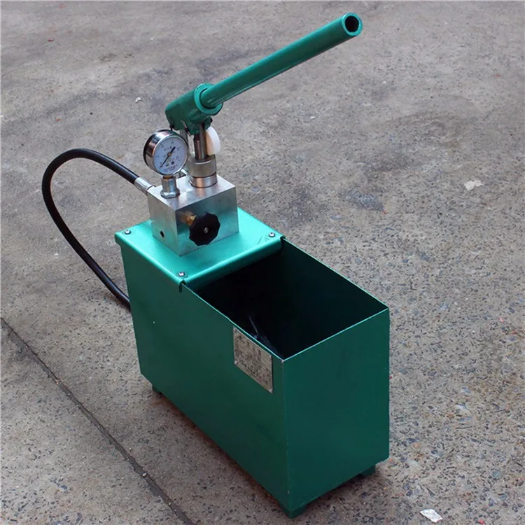 800KG Manual Hydraulic Test Pump 80mpa Press Machine Water Pipe SYL-4