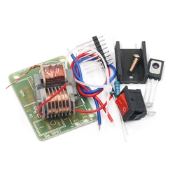 15KV High Frequency DC High Voltage Arc Ignition Generator Inverter Boost Step Up 18650 DIY Kit U Core Transformer Suite 3.7V