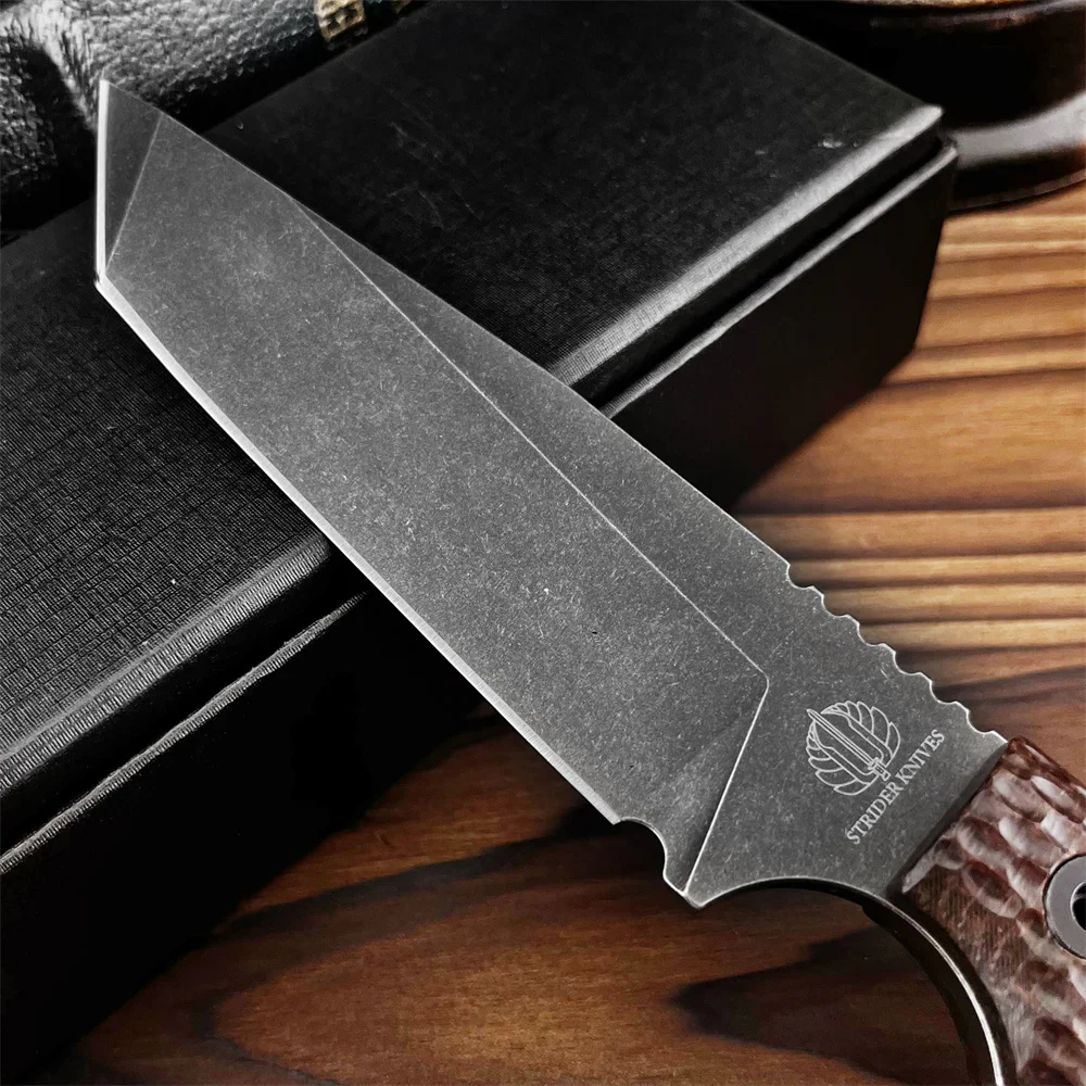 DB Кемпинг Рыбалка Нож с фиксированным лезвием Высокая твердость 8Cr13Mov Лезвие G10 Ручка EDC Открытый Охота Инструменты для выживания с ножнами