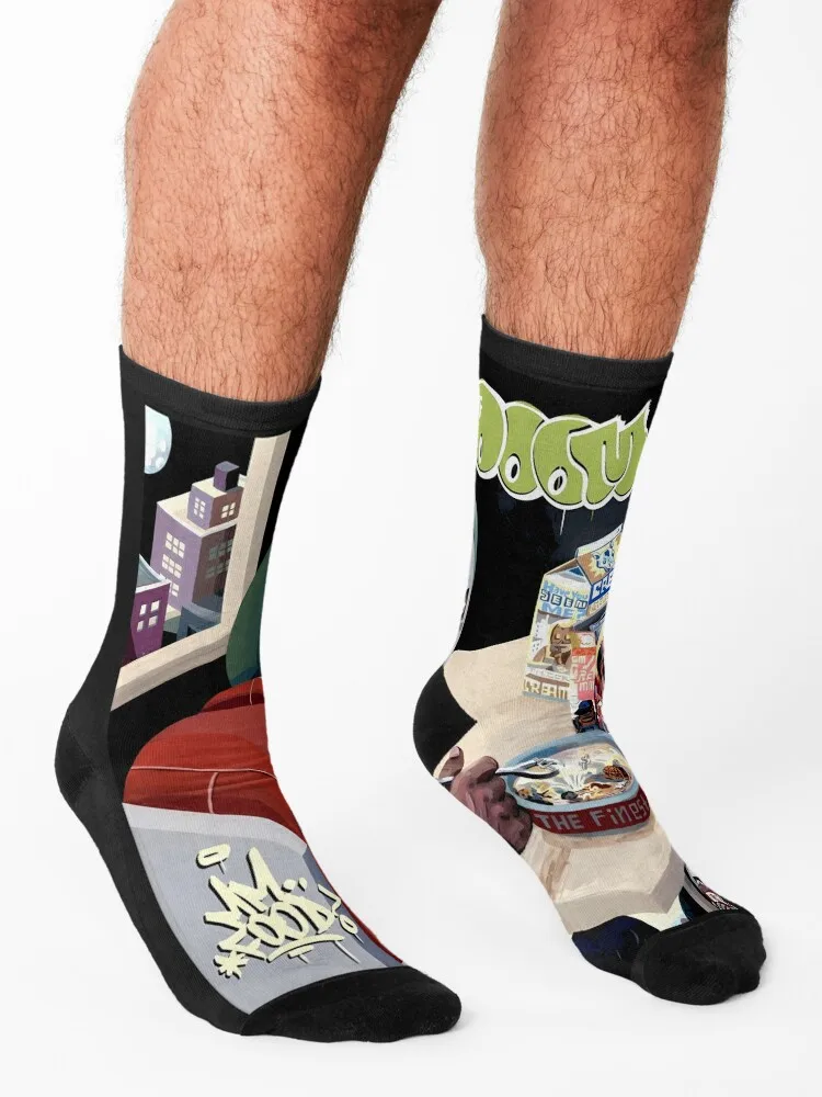 M.F Socks cute compression Heating sock anti-slip Mens Socks Women's