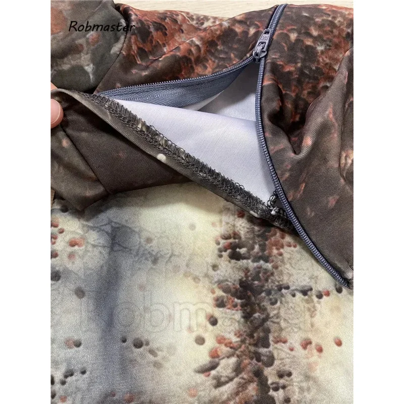 جديد أزياء تنكرية للرجال والأولاد ثلاثية الأبعاد مطبوعة من الألياف اللدنة Zentai المفترس للهالوين ملابس داخلية مقاس سم؛ 5