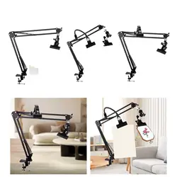 Embroidery Hoop Stand Table Clamp Stand Adjustable Convenient Assemble Crafts