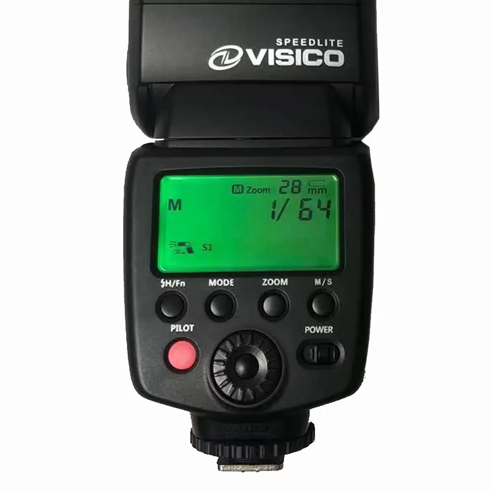 

VISICO TTL 2.4G high-speed wireless camera flash light high-speed sync 1/8000 Nikon