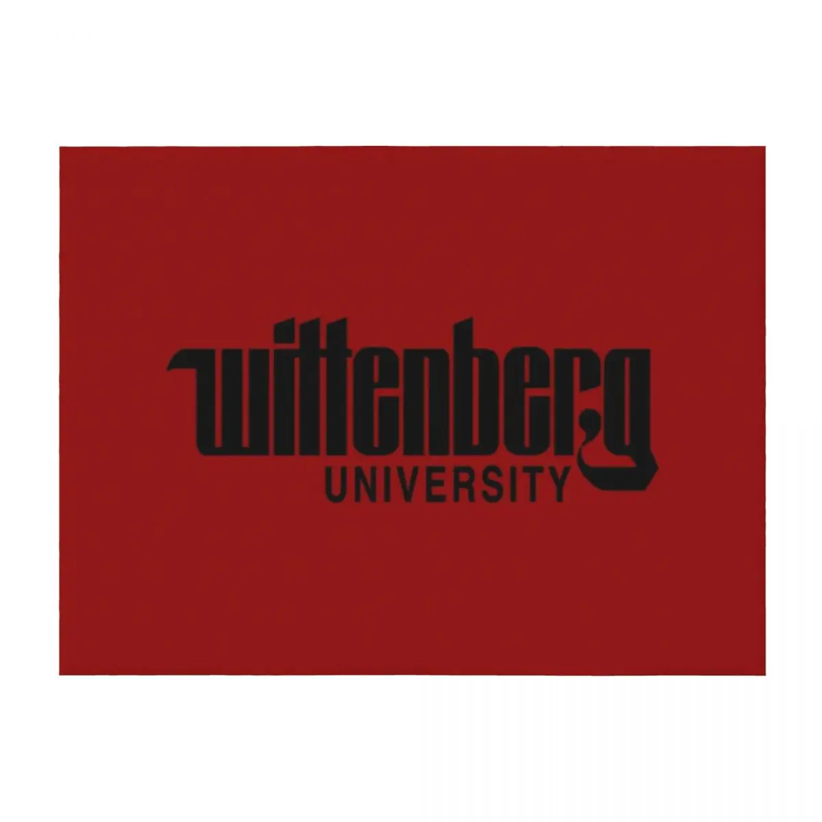 

Wittenberg University Throw Blanket Picnic Multi-Purpose Cute Hairy Blankets