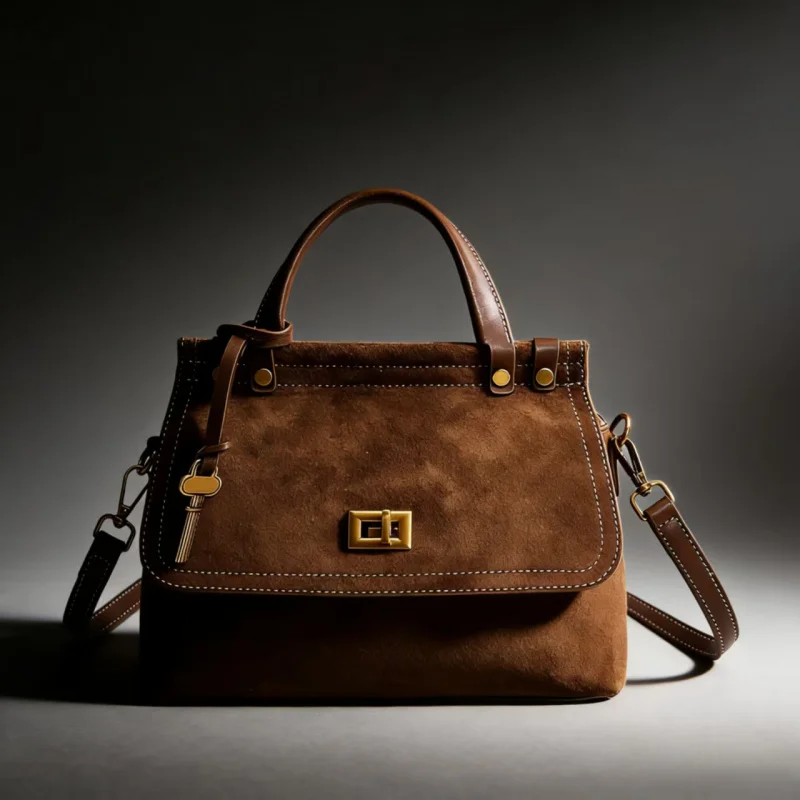 

Large Capacity Vintage Matte Fashion Crossbody Bag for Women Casual Single Shoulder Handbag Tote