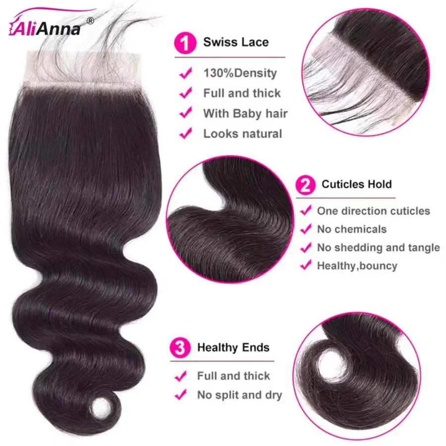 24 26 Inch Human Hair Bundles And Closure Body Wave Bundles With 4x4 Closure Raw Hair Bundles Human Hair 5x5 2x6 HD Lace Closure Brazilian Human Hair Bundles And Weaves Raw Hair Bundles Deals Transpar image 6