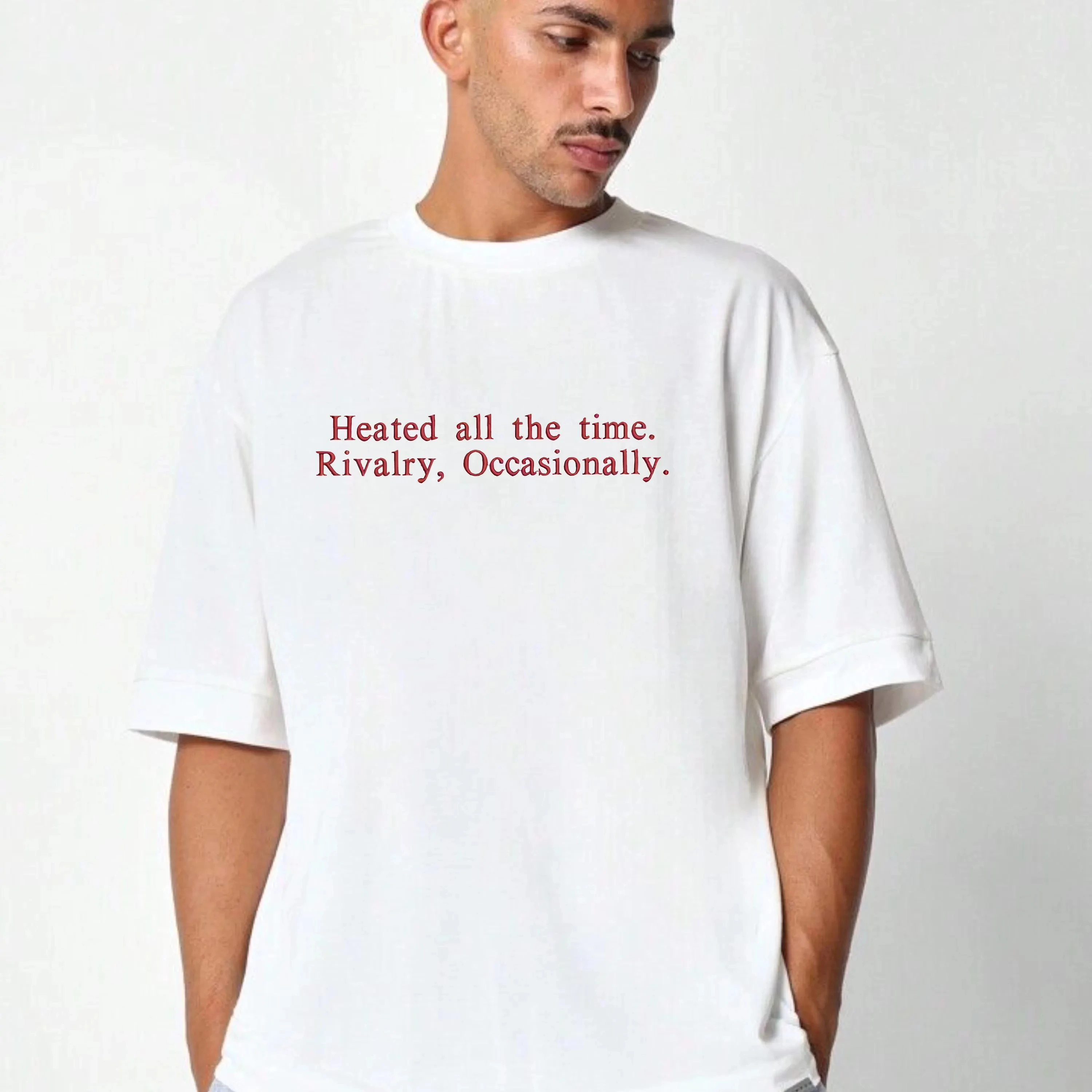 Romantic Bookworm Pattern T-shirt, with Built-in Heating, Occasionally Warming Up, Suitable for Both Men and Women,  Fun Gift