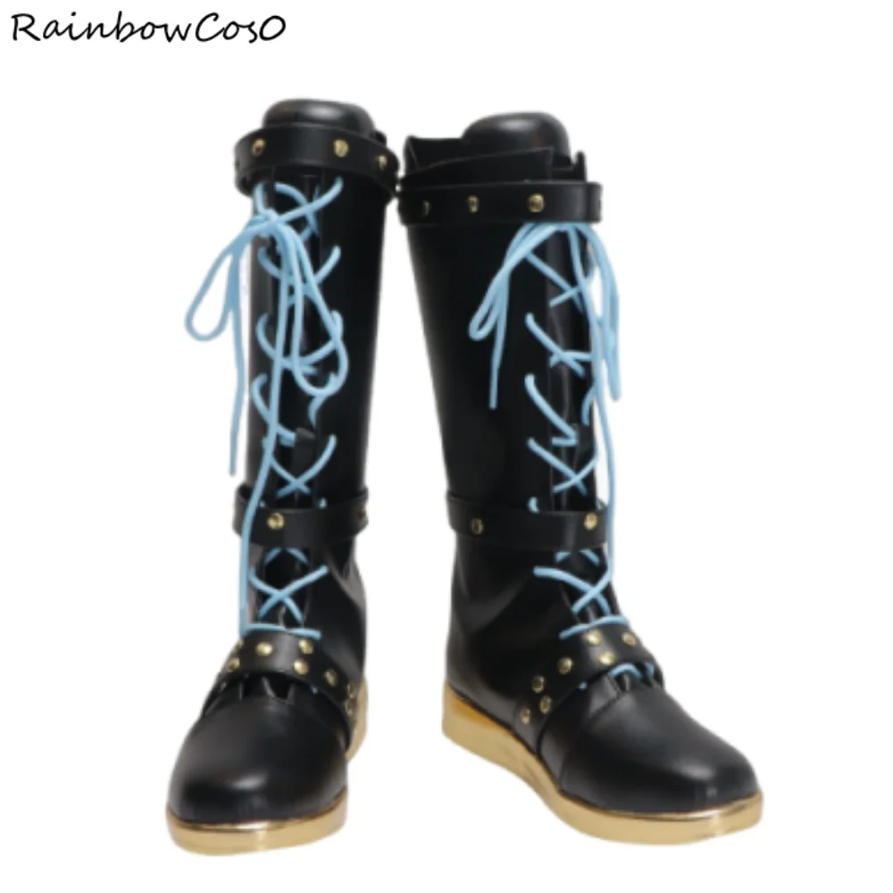 Amagi Hiiro KAZEHAYA TATSUMI 앙상블 별 코스프레 신발 부츠 게임 애니메이션 할로윈 크리스마스 RainbowCos0 W4678