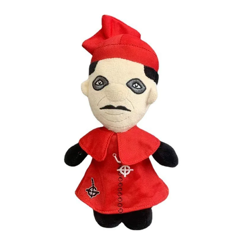 دمية كاردينال كوبيا من القطيفة للأطفال ، مغني شبح ، لعبة ممشقة ، هدايا عيد الميلاد ، 25 * ، جديدة