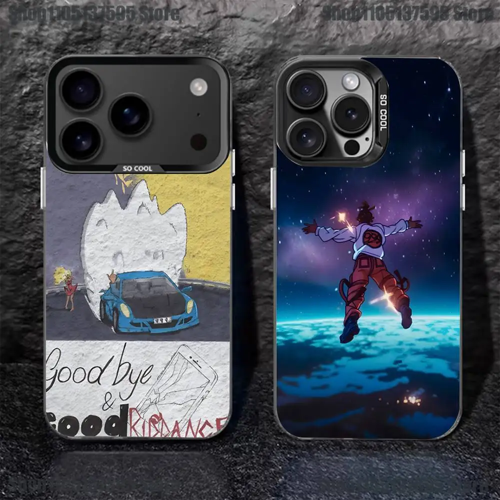 

J-Juice Legends Never Die W-WRLD Phone Case For iPhone 17,16,15,14,13,12,11,Pro,XS,Max,Plus,Mini,SE Black Matte Shockproof Cover