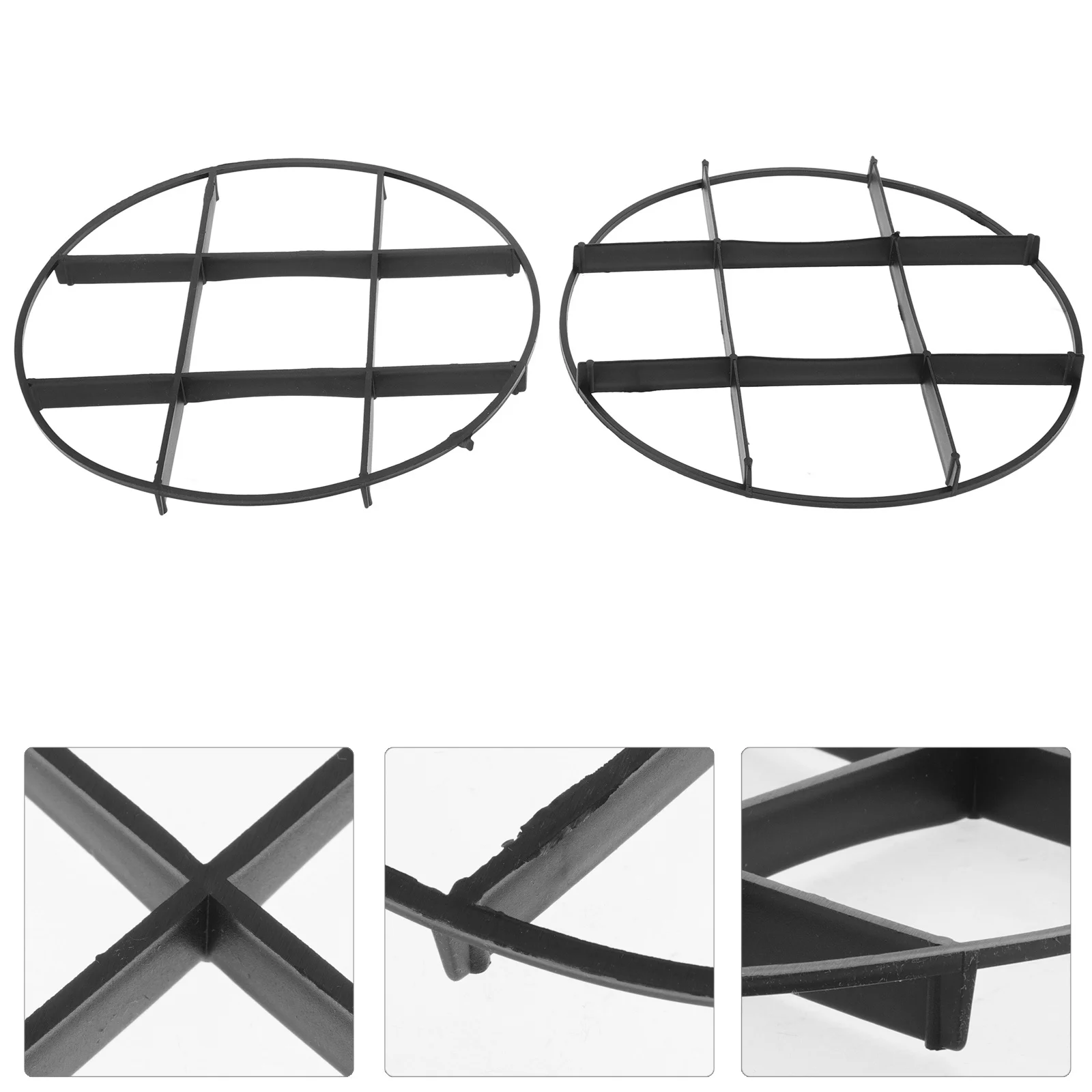 10 個の植木鉢底トレイプラスチックプランター足屋外ポット用ガーデンプラントスタンド通気性再利用可能な土壌漏れ防止