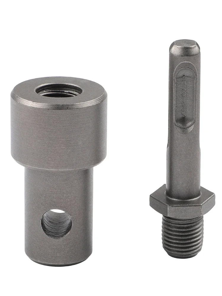 Earth Auger Adapter Tool 4 Interface Types Drill Bit Adapter Connection For Wrench Hammer Machine Power Tool Accessories