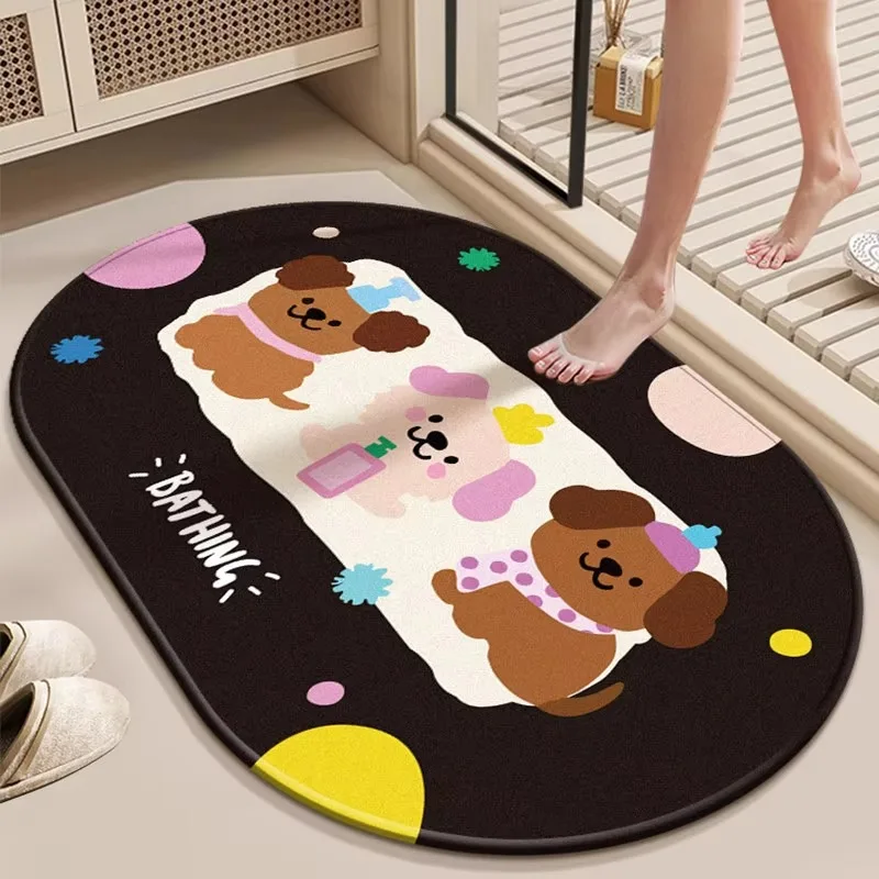 VIKAMA Nursery Rug Baby Play Area Crib Side - Cold-Resistant Warm Non-Slip Hypoallergenic Indoor Home Decor