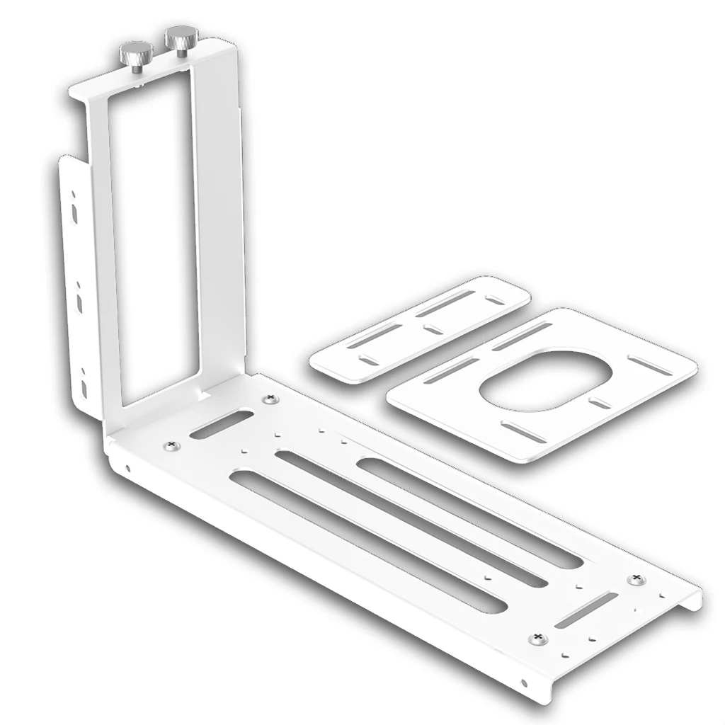 

Вертикальный кронштейн для видеокарты с двумя слотами PCI-E3.0/4.0x1, вертикальный монтажный кронштейн для графического процессора для корпуса компьютера
