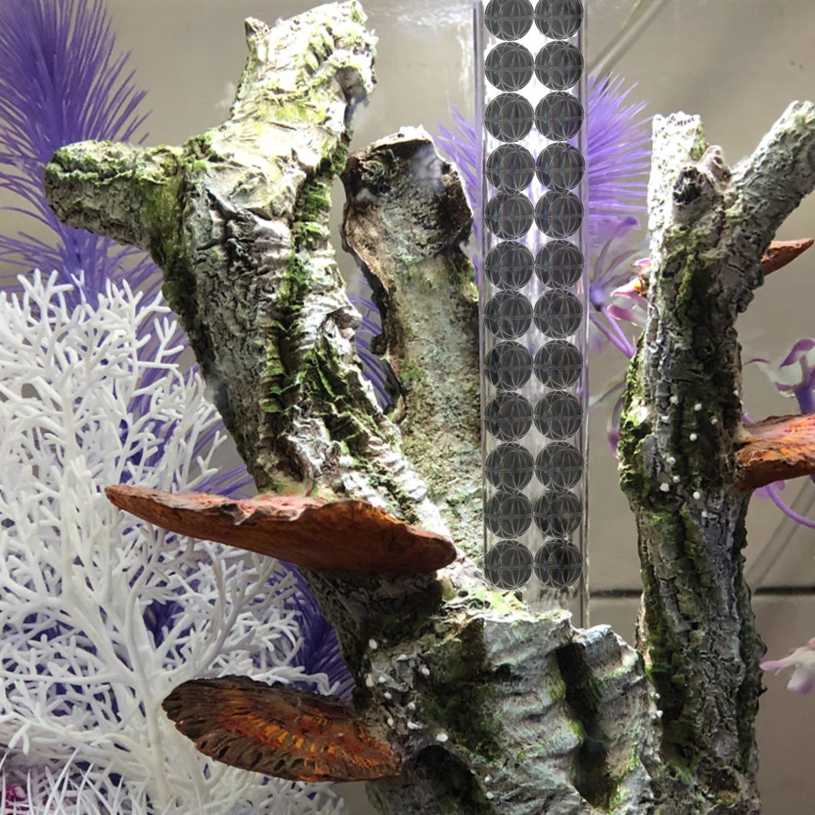 

1 Bag Of Bio Balls High Density Filter Media For Aquarium Fish Tank Swimming Pool Fast Filtration Replaceable Practical Sand