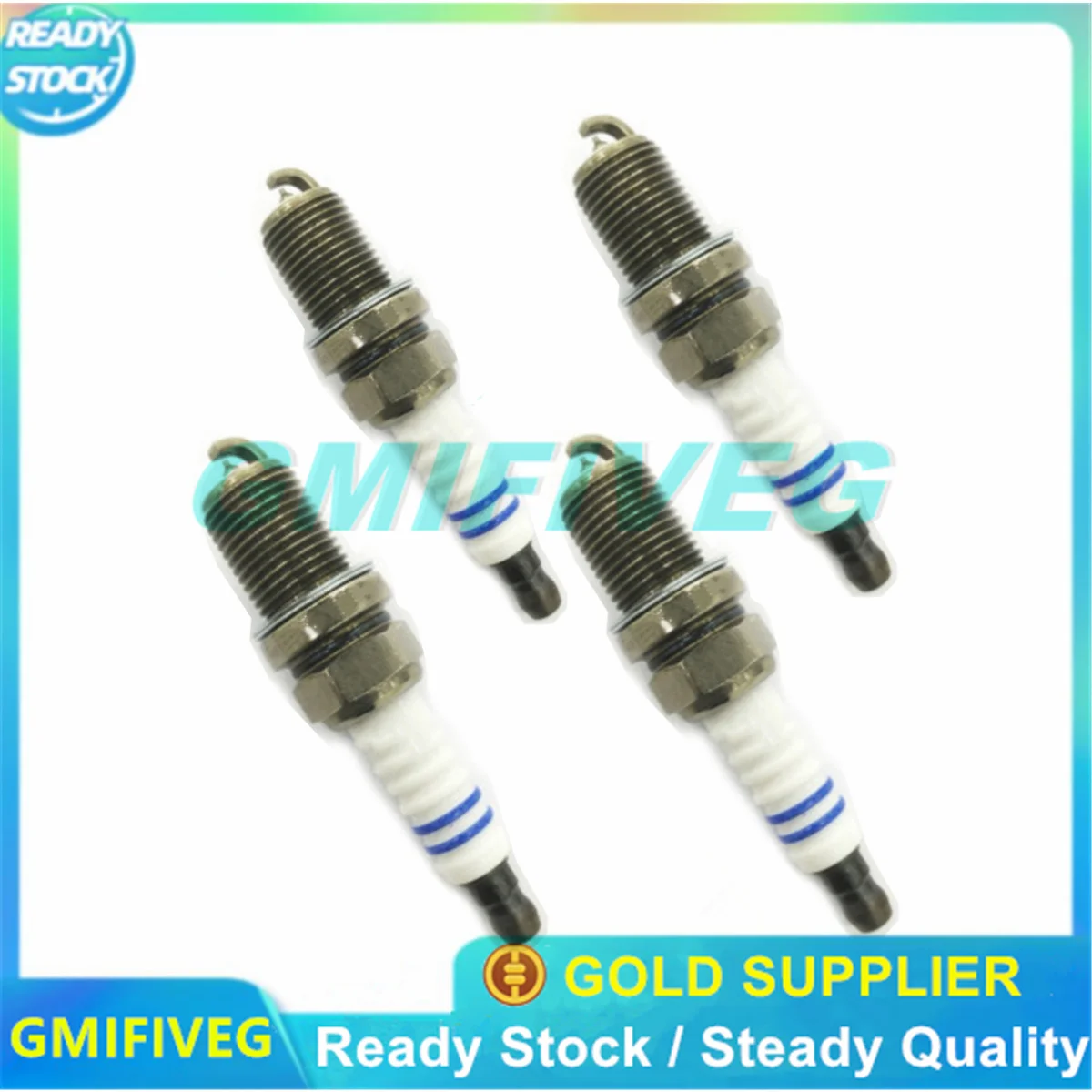 4pcs Dual Iridium Spark Plugs K002-1600 K0021600 for Chinese CHANGAN CS75 CS95 SUV 1.8T 2.0 JL486 Engine Autocar Motor Part New