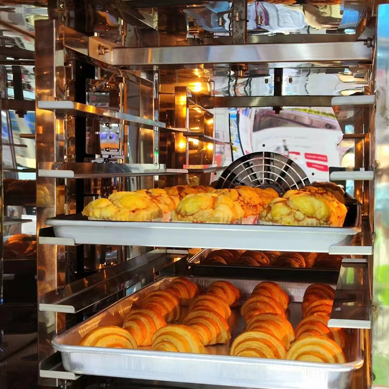 Cuisinart Home Baking อุตสาหกรรมเบเกอรี่ เครื่องปิ้งขนมปังแก๊สไฟฟ้า เตาอบพิซซ่า